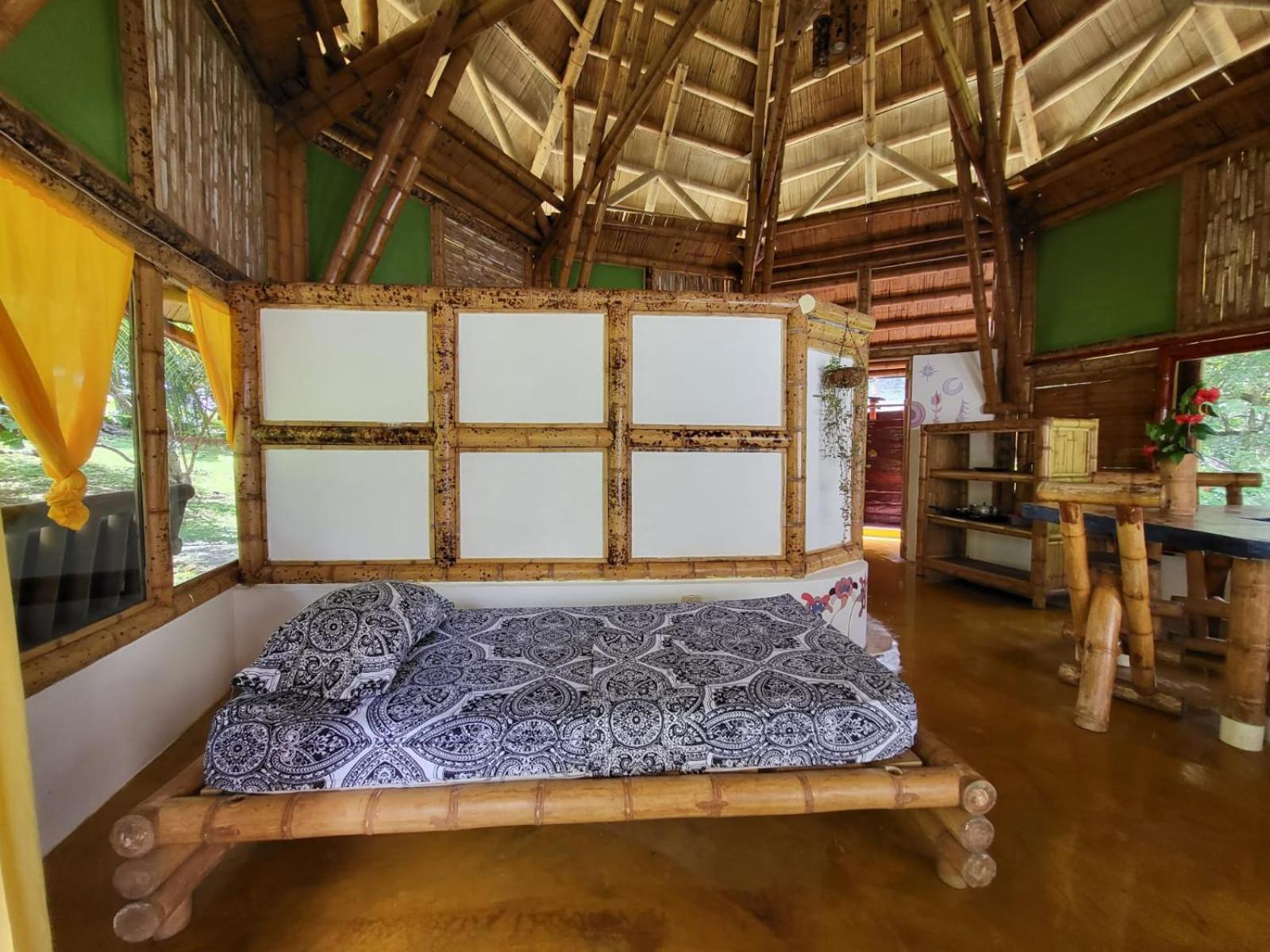 Eco-Lodge Deseo Bamboo Санта-Каталина Экстерьер фото