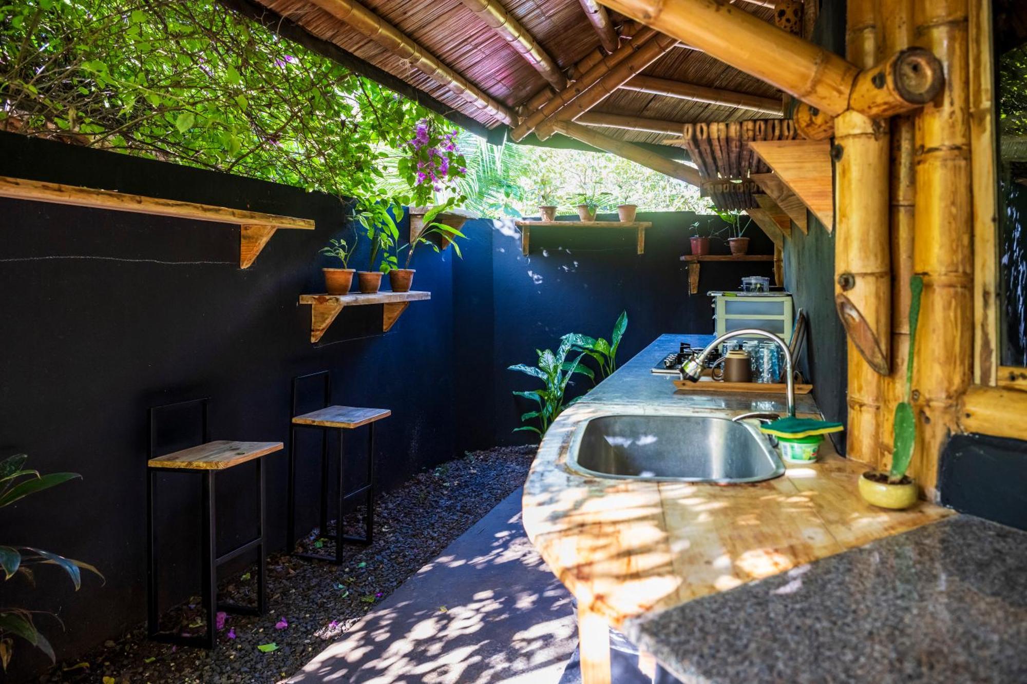 Eco-Lodge Deseo Bamboo Санта-Каталина Экстерьер фото